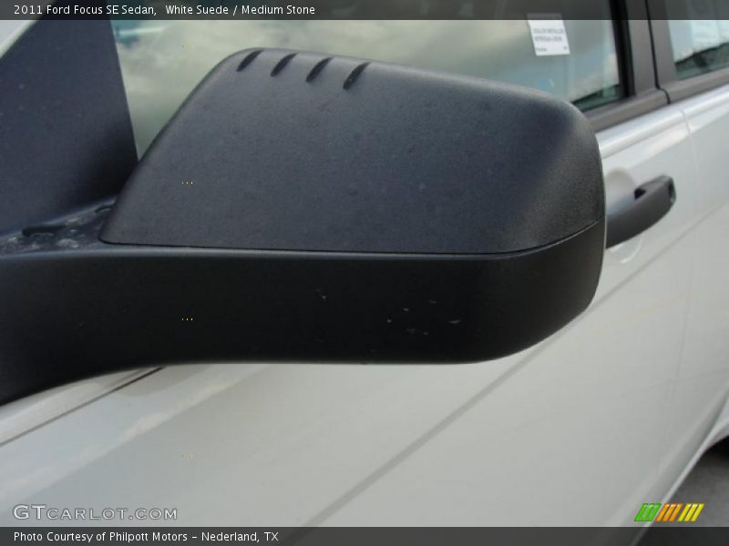 White Suede / Medium Stone 2011 Ford Focus SE Sedan