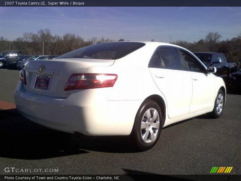 Super White / Bisque 2007 Toyota Camry LE