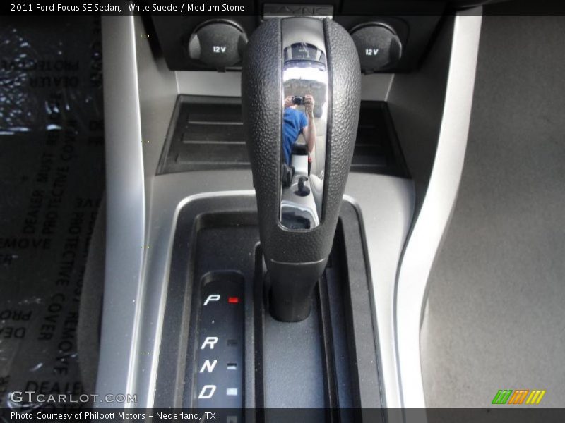 White Suede / Medium Stone 2011 Ford Focus SE Sedan