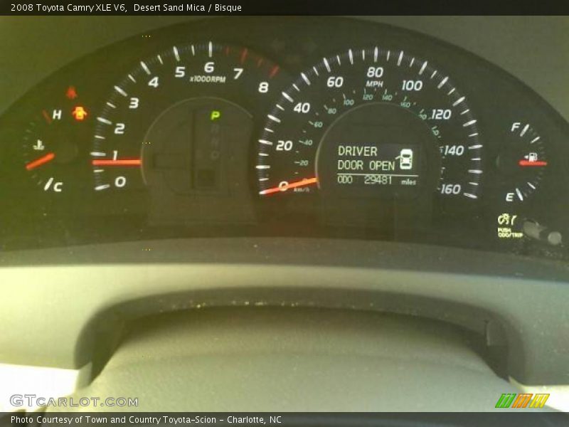 Desert Sand Mica / Bisque 2008 Toyota Camry XLE V6