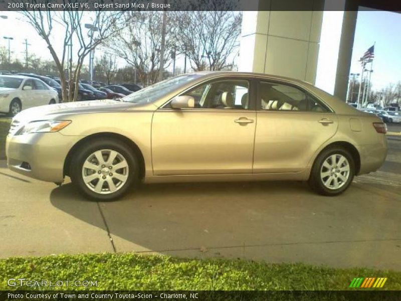 Desert Sand Mica / Bisque 2008 Toyota Camry XLE V6