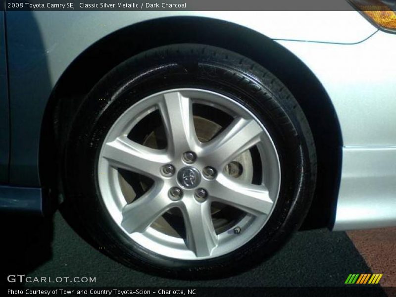 Classic Silver Metallic / Dark Charcoal 2008 Toyota Camry SE
