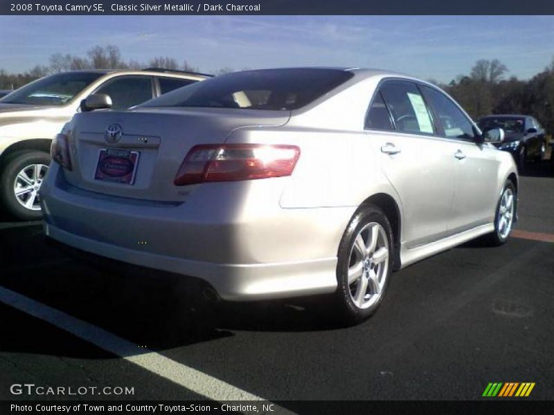 Classic Silver Metallic / Dark Charcoal 2008 Toyota Camry SE