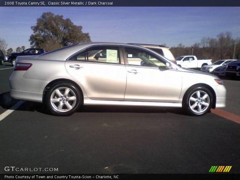 Classic Silver Metallic / Dark Charcoal 2008 Toyota Camry SE