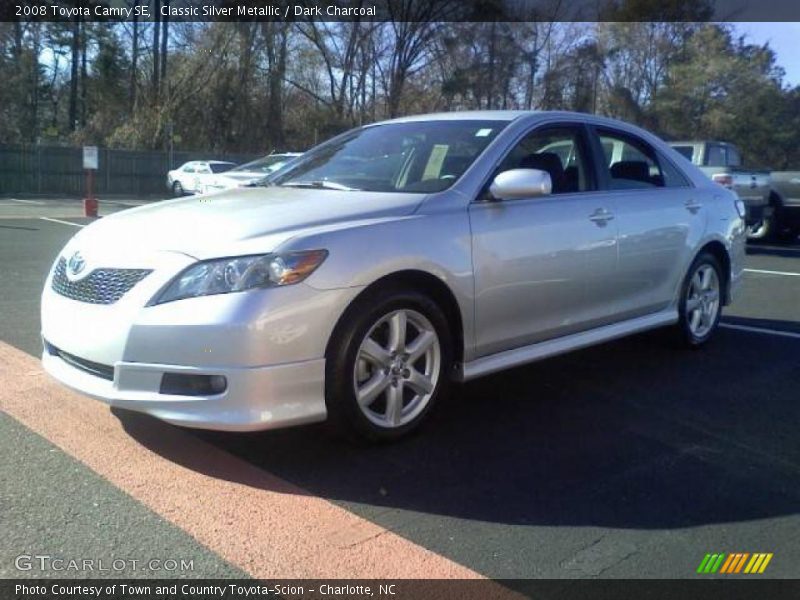 Classic Silver Metallic / Dark Charcoal 2008 Toyota Camry SE