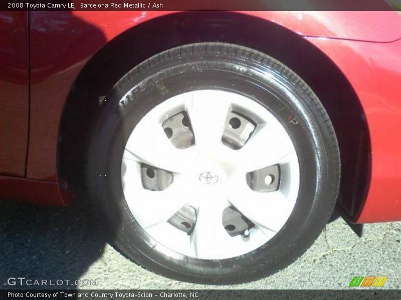 Barcelona Red Metallic / Ash 2008 Toyota Camry LE