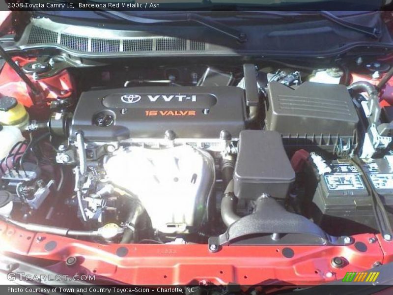 Barcelona Red Metallic / Ash 2008 Toyota Camry LE