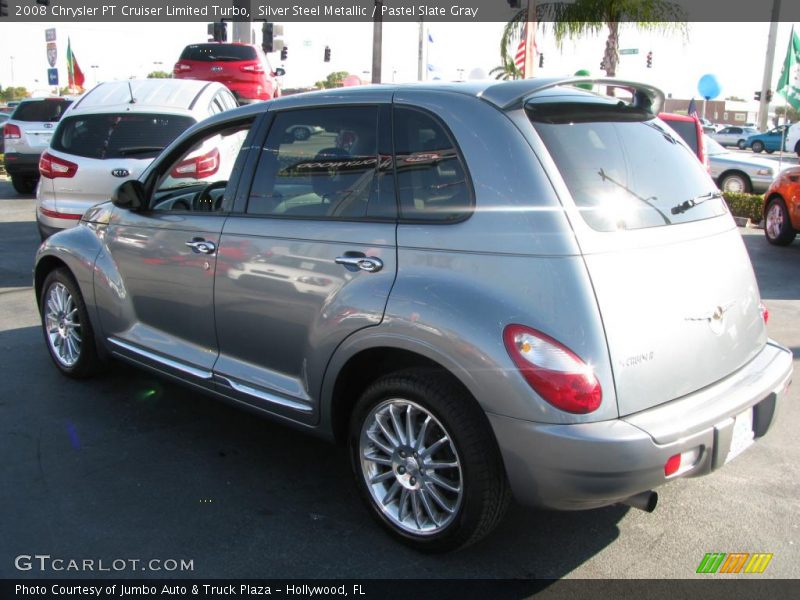 Silver Steel Metallic / Pastel Slate Gray 2008 Chrysler PT Cruiser Limited Turbo