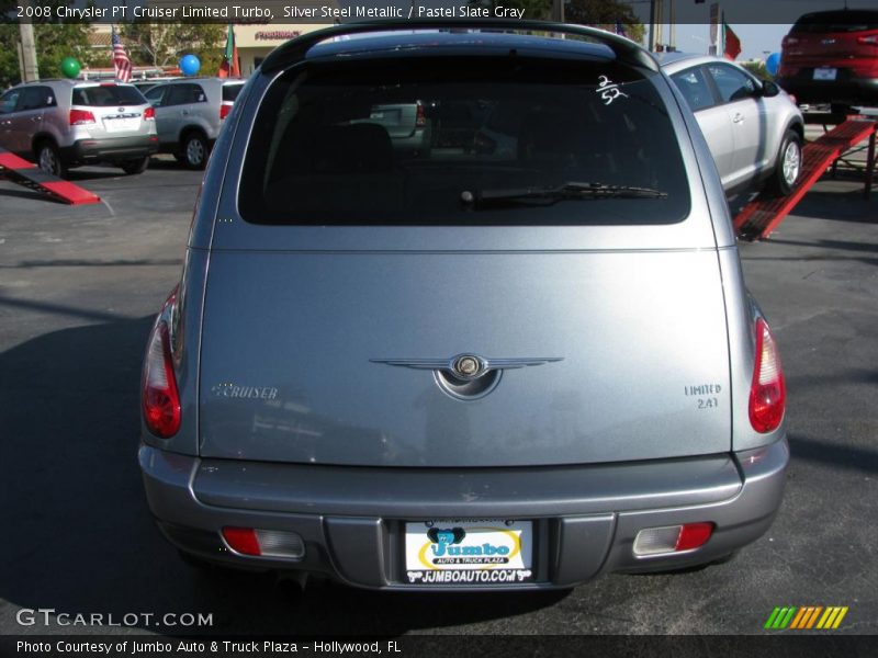 Silver Steel Metallic / Pastel Slate Gray 2008 Chrysler PT Cruiser Limited Turbo