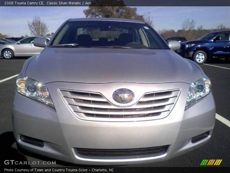 Classic Silver Metallic / Ash 2008 Toyota Camry CE