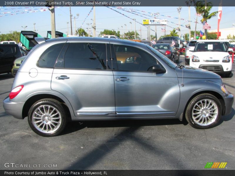 Silver Steel Metallic / Pastel Slate Gray 2008 Chrysler PT Cruiser Limited Turbo