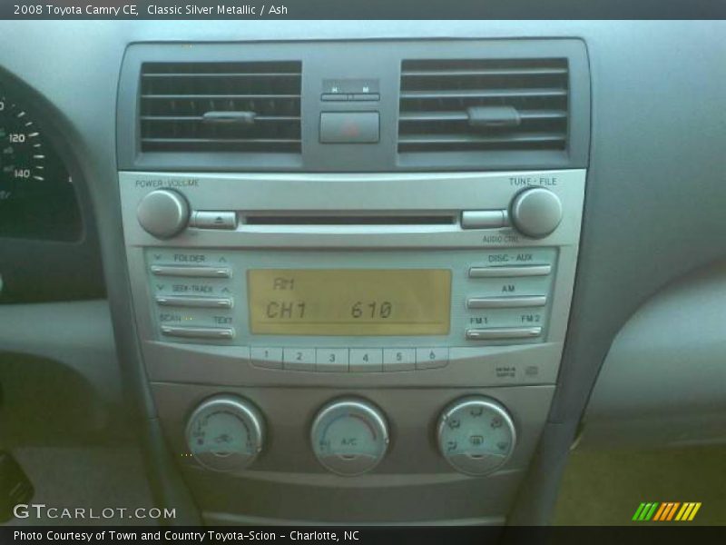 Classic Silver Metallic / Ash 2008 Toyota Camry CE