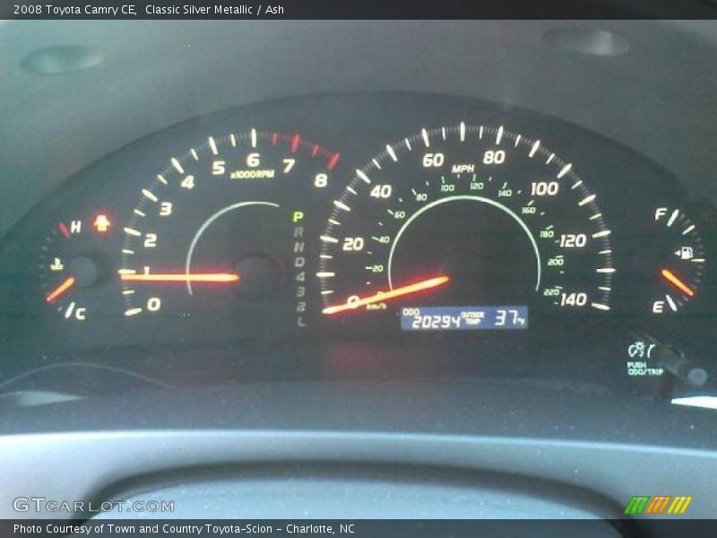 Classic Silver Metallic / Ash 2008 Toyota Camry CE