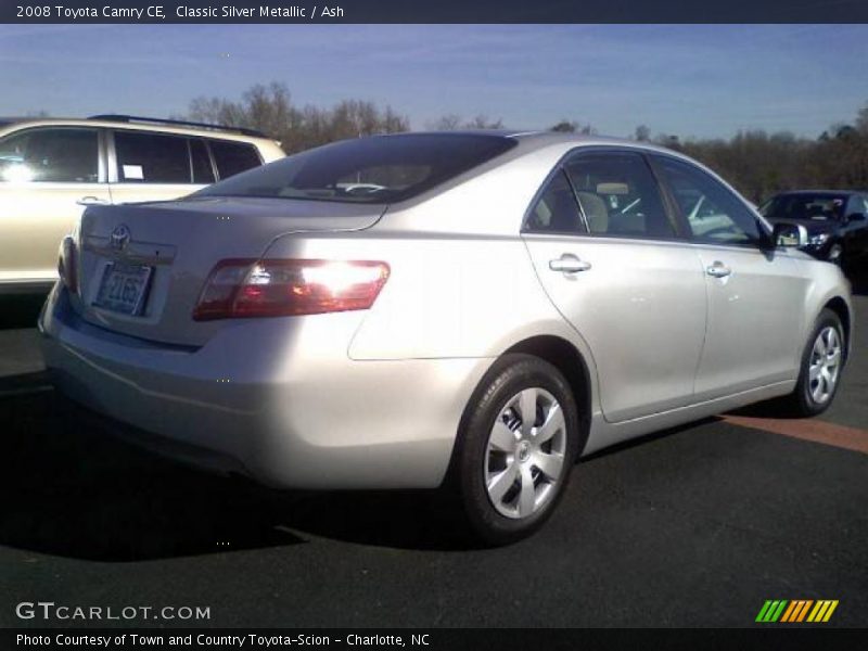 Classic Silver Metallic / Ash 2008 Toyota Camry CE