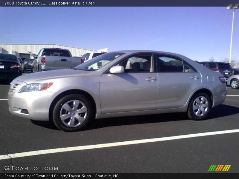 Classic Silver Metallic / Ash 2008 Toyota Camry CE