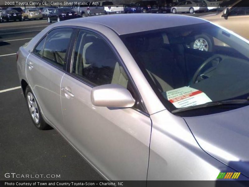 Classic Silver Metallic / Ash 2008 Toyota Camry CE