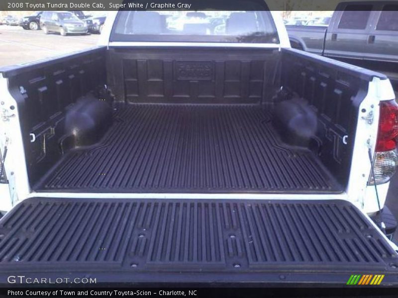 Super White / Graphite Gray 2008 Toyota Tundra Double Cab