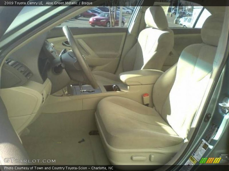 Aloe Green Metallic / Bisque 2009 Toyota Camry LE