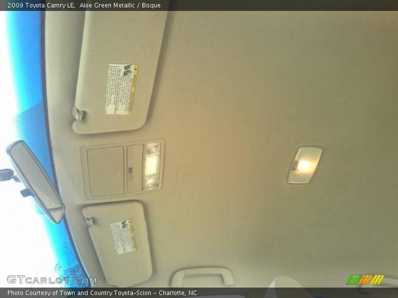 Aloe Green Metallic / Bisque 2009 Toyota Camry LE