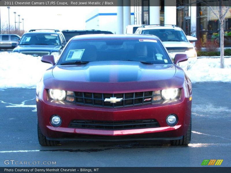 Red Jewel Metallic / Black 2011 Chevrolet Camaro LT/RS Coupe