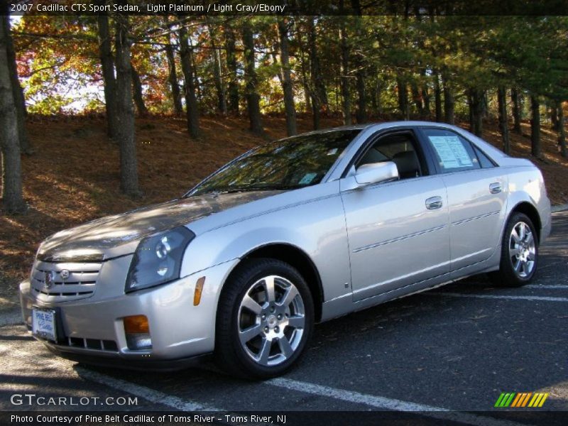 Light Platinum / Light Gray/Ebony 2007 Cadillac CTS Sport Sedan