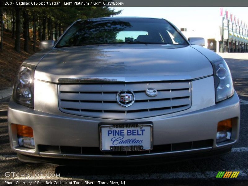 Light Platinum / Light Gray/Ebony 2007 Cadillac CTS Sport Sedan