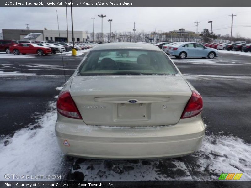 Gold Ash Metallic / Medium/Dark Pebble Beige 2006 Ford Taurus SE