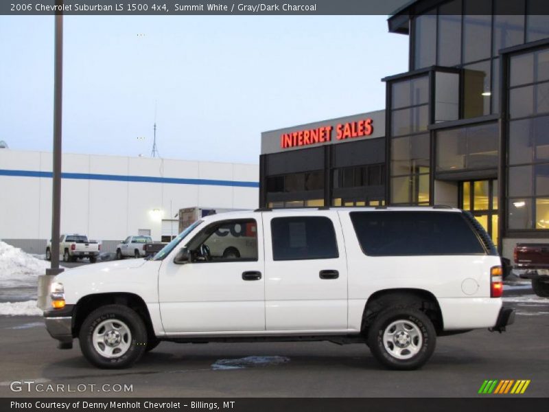 Summit White / Gray/Dark Charcoal 2006 Chevrolet Suburban LS 1500 4x4