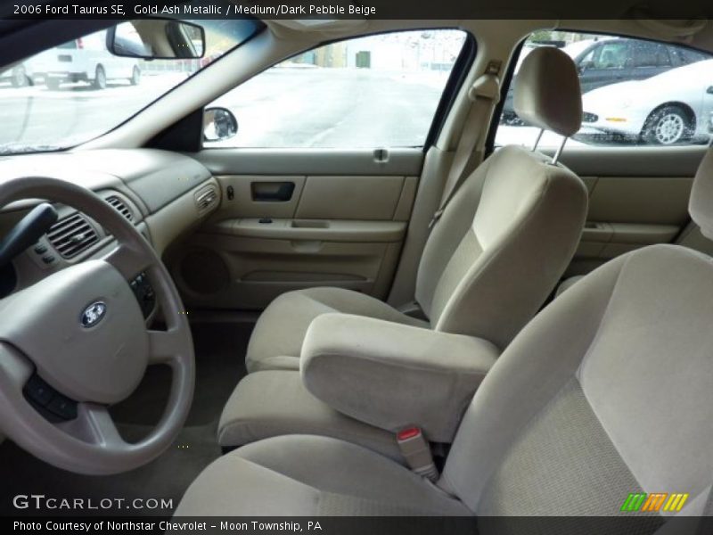 Gold Ash Metallic / Medium/Dark Pebble Beige 2006 Ford Taurus SE