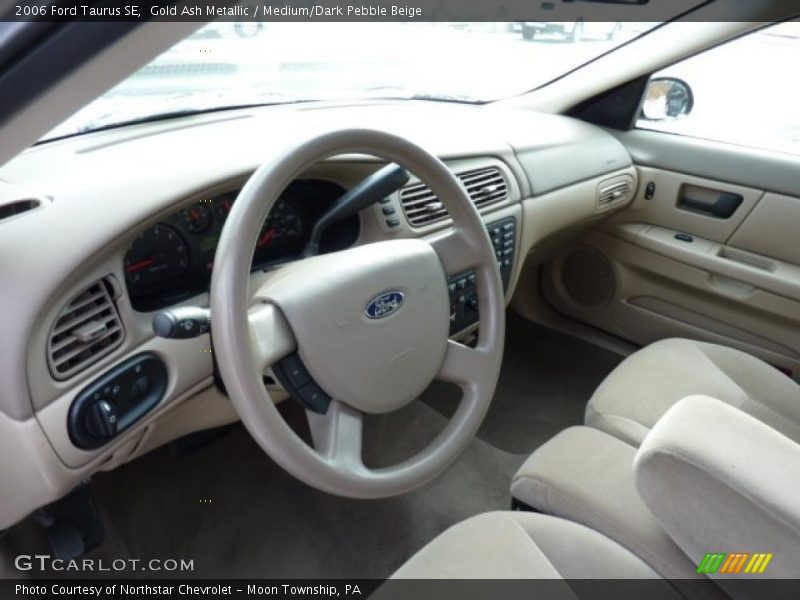Gold Ash Metallic / Medium/Dark Pebble Beige 2006 Ford Taurus SE