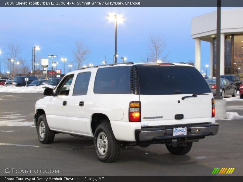 Summit White / Gray/Dark Charcoal 2006 Chevrolet Suburban LS 1500 4x4