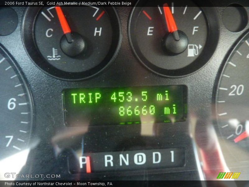 Gold Ash Metallic / Medium/Dark Pebble Beige 2006 Ford Taurus SE