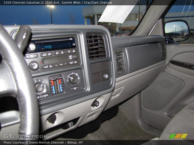 Summit White / Gray/Dark Charcoal 2006 Chevrolet Suburban LS 1500 4x4