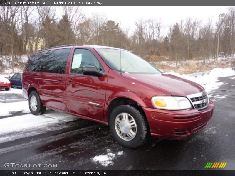 Redfire Metallic / Dark Gray 2003 Chevrolet Venture LT