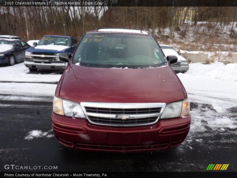 Redfire Metallic / Dark Gray 2003 Chevrolet Venture LT