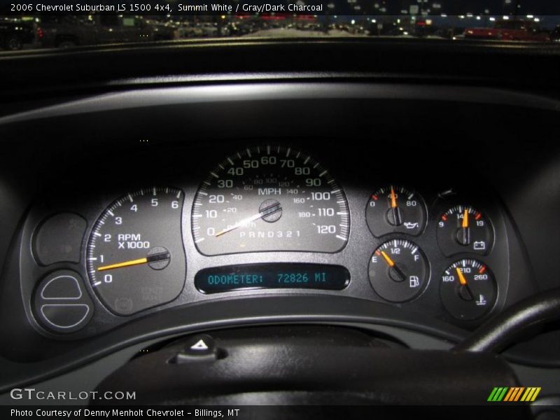 Summit White / Gray/Dark Charcoal 2006 Chevrolet Suburban LS 1500 4x4