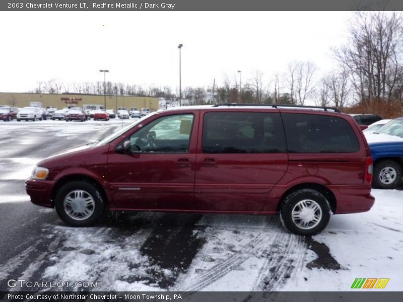 Redfire Metallic / Dark Gray 2003 Chevrolet Venture LT