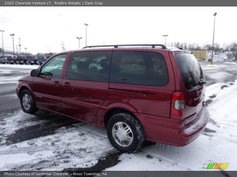 Redfire Metallic / Dark Gray 2003 Chevrolet Venture LT