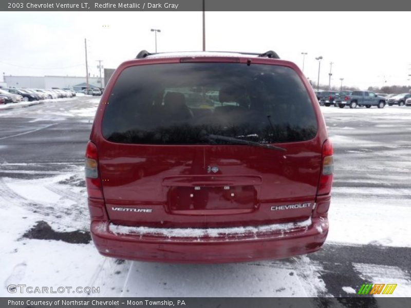 Redfire Metallic / Dark Gray 2003 Chevrolet Venture LT