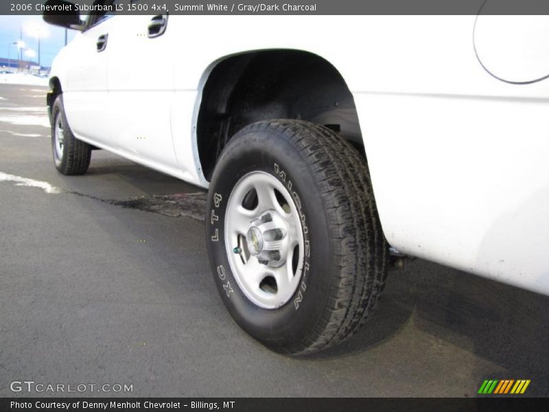 Summit White / Gray/Dark Charcoal 2006 Chevrolet Suburban LS 1500 4x4