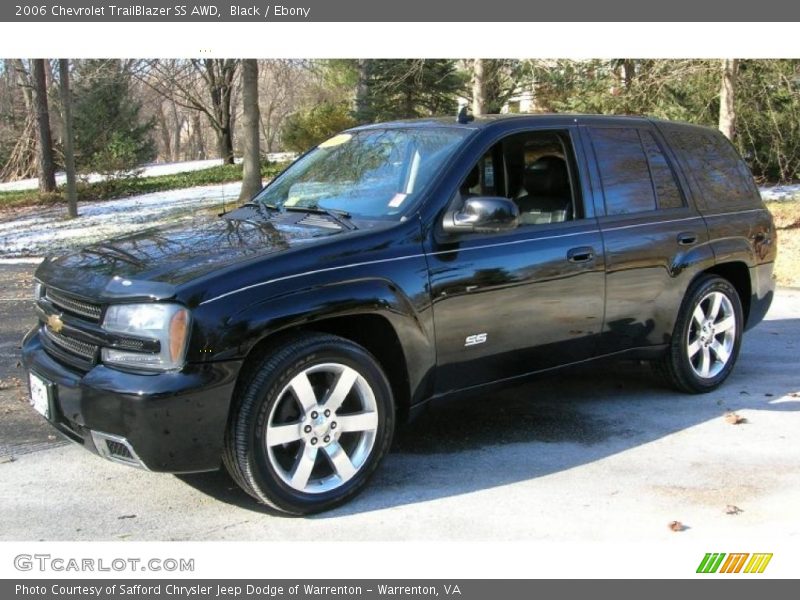 Black / Ebony 2006 Chevrolet TrailBlazer SS AWD