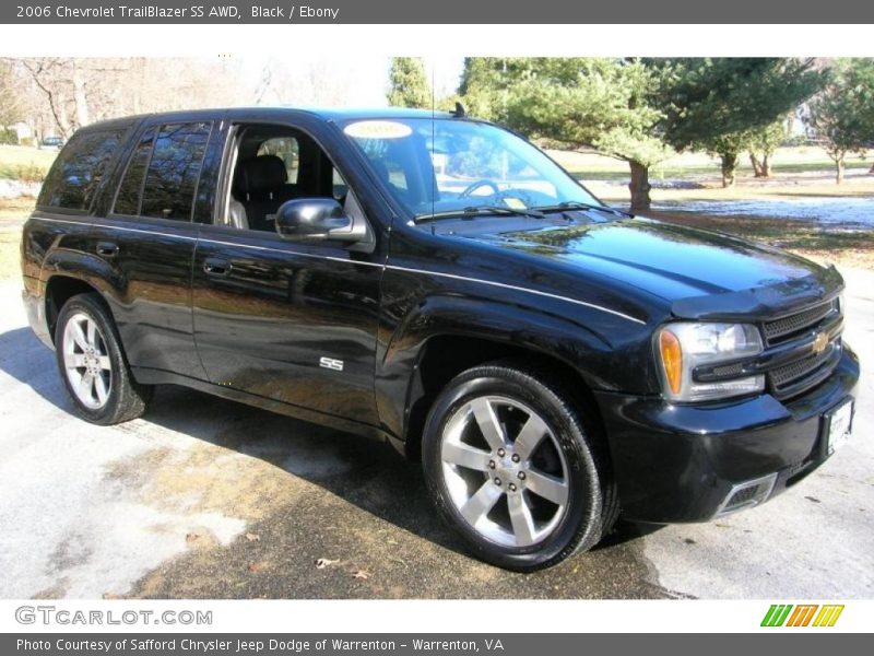 Black / Ebony 2006 Chevrolet TrailBlazer SS AWD