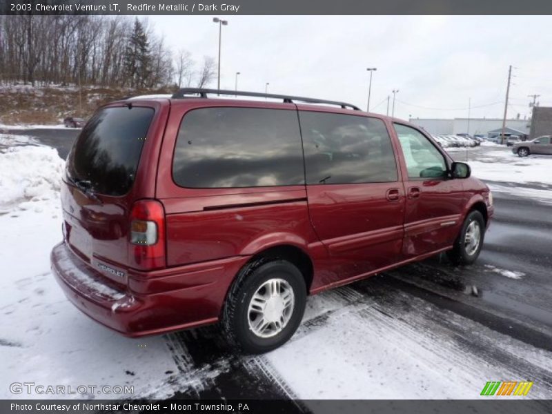 Redfire Metallic / Dark Gray 2003 Chevrolet Venture LT