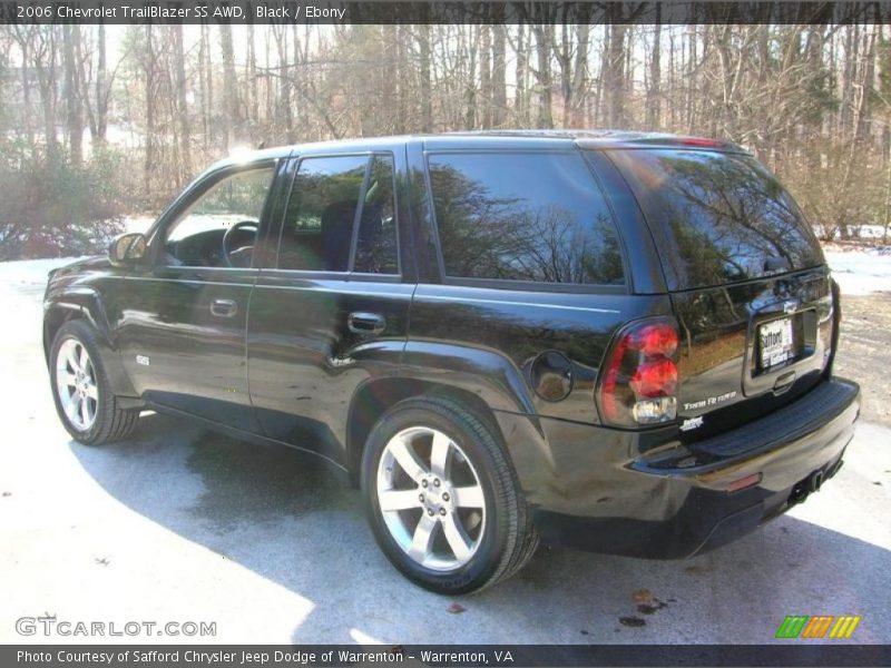Black / Ebony 2006 Chevrolet TrailBlazer SS AWD