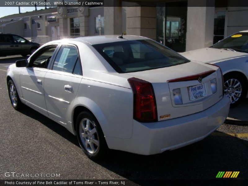 White Diamond / Cashmere 2007 Cadillac CTS Sedan