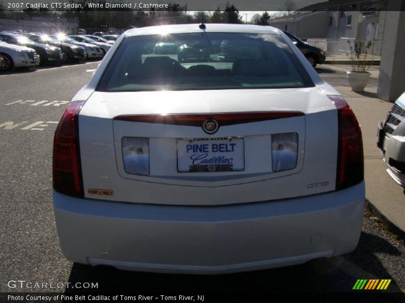 White Diamond / Cashmere 2007 Cadillac CTS Sedan