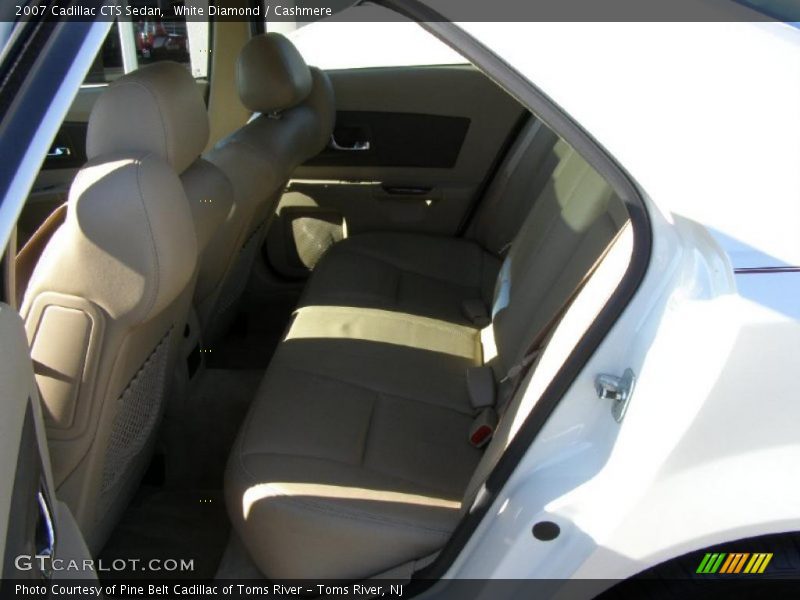 White Diamond / Cashmere 2007 Cadillac CTS Sedan