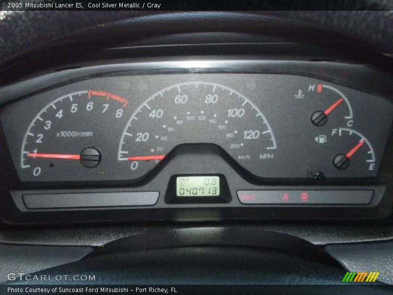 Cool Silver Metallic / Gray 2005 Mitsubishi Lancer ES