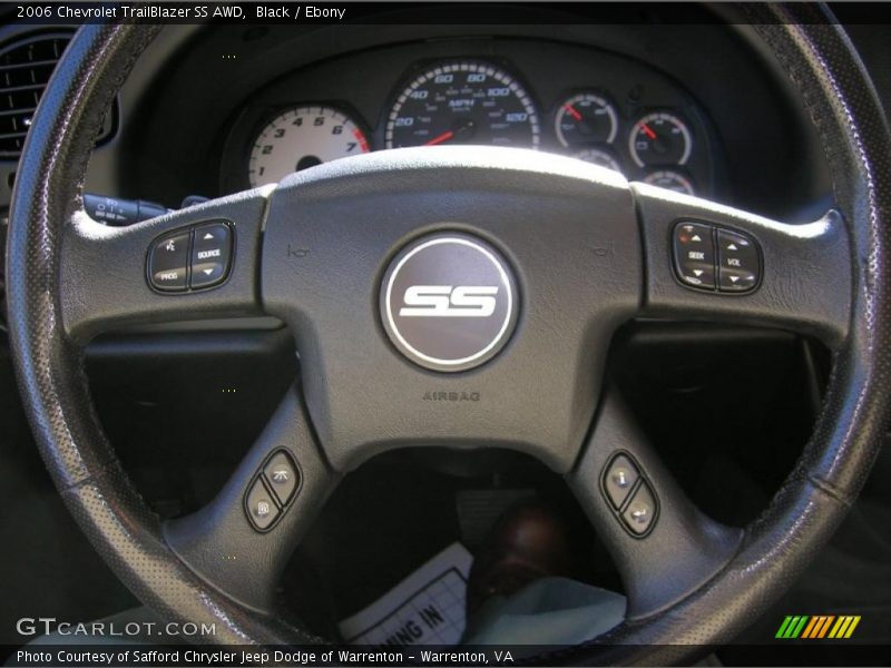 Black / Ebony 2006 Chevrolet TrailBlazer SS AWD