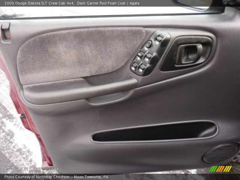 Dark Garnet Red Pearl Coat / Agate 2000 Dodge Dakota SLT Crew Cab 4x4